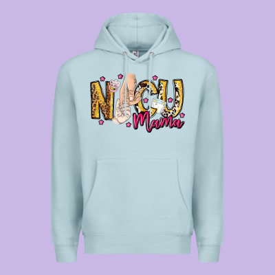 Nicu Mama Premium Hoodie Designed By Cowhidedigitalart
