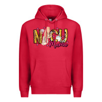Cardinal Nicu Mama Premium Hoodie - CowhideDigitalArt