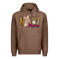 Chestnut Nicu Mama Premium Hoodie - CowhideDigitalArt