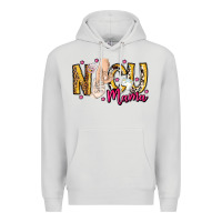 Dove Grey Nicu Mama Premium Hoodie - CowhideDigitalArt