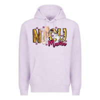 Lilac Nicu Mama Premium Hoodie - CowhideDigitalArt