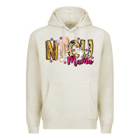 Oatmeal Heather Nicu Mama Premium Hoodie - CowhideDigitalArt