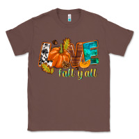 Chestnut Love Fall y'all Classic Tee - NancyCooperArtShop