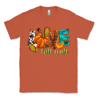Copper Love Fall y'all Classic Tee - NancyCooperArtShop