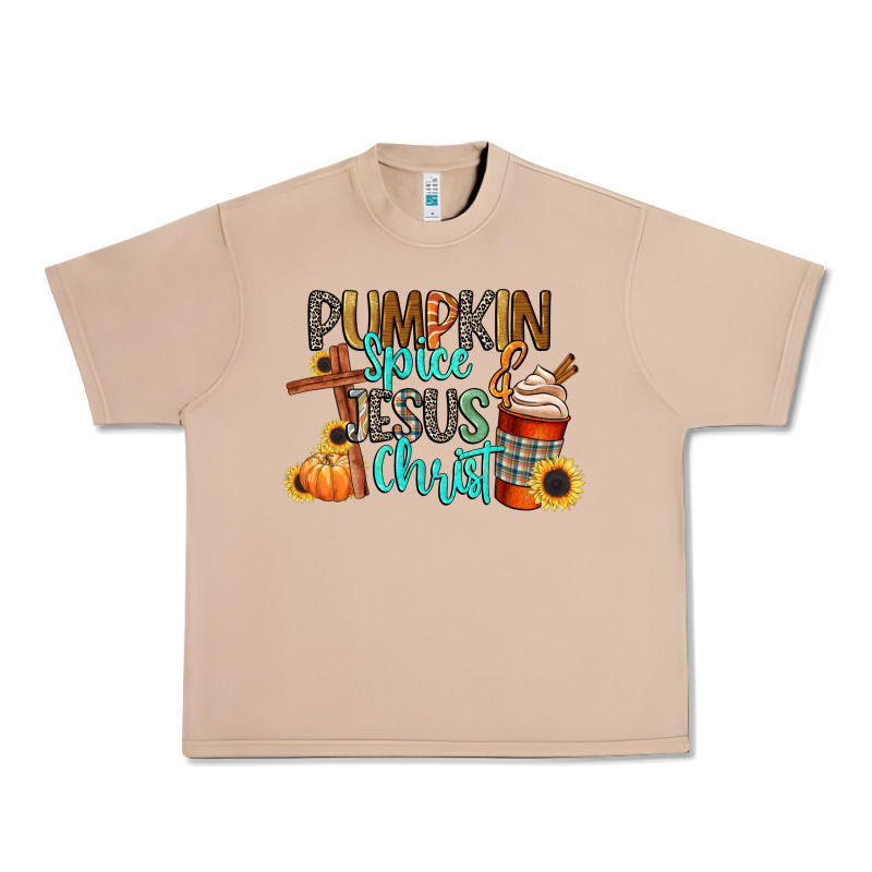 Pumpkin Spice And Jesus Christ Urban Heavy Tee by CowGirlArtShop | Teevron