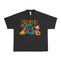 Pigment Black pumpkin spice and jesus christ Urban Heavy Tee - CowGirlArtShop