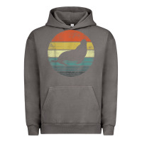 Pigment Tornado Seal Lover Gifts Retro Vintage Sea Lion Animal Silhouette Urban Hoodie - trangStudio