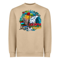 Beach Please Heavyweight Sweatshirt | Teevron