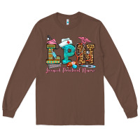Chestnut licensed practical nurse Long Sleeve Tee - OliviaCreatesArt