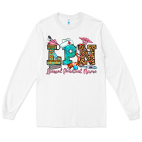 White licensed practical nurse Long Sleeve Tee - OliviaCreatesArt