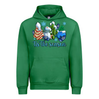 Emerald tis the season christmas tree  cake winter and snowman Urban Hoodie - AdoDesignShop