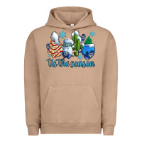 Pigment Burro tis the season christmas tree  cake winter and snowman Urban Hoodie - AdoDesignShop