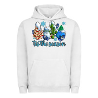 Pigment Lunar Rock tis the season christmas tree  cake winter and snowman Urban Hoodie - AdoDesignShop