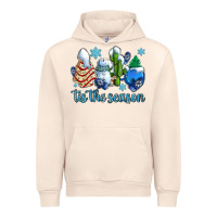 Tis The Season Christmas Tree  Cake Winter And Snowman Urban Hoodie | Teevron