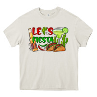 Cream let's fiesta taco and beer Heavy Core Tee - BarkalooDesign