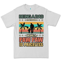 Dove Grey Being a dad is an honor being a pawpaw is priceless Premium Tee - Bettercallsaul