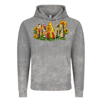 Cloud Rock Mom gnome sunflower Vintage Hoodie - CowGirlArtShop