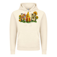 Vintage Artic Mom gnome sunflower Vintage Hoodie - CowGirlArtShop