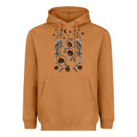 Meerkat halloween dancing skeletons Heavyweight Hoodie - BarkalooDesign