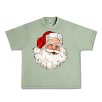 Oil Green santa claus Urban Heavy Tee - CowGirlArtShop
