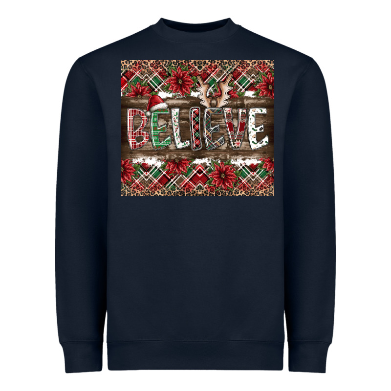 Believe Heavyweight Sweatshirt by CowhideDigitalArt | Teevron