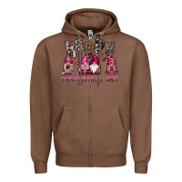 Chestnut happyvalentinesday Zipper Hoodie - SublimationCraftShop