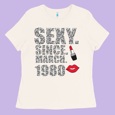 Sexy Since March 1980 Ladies Tee Designed By Bettercallsaul