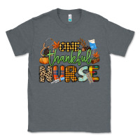 Charcoal Heather One thankful Nurse Classic Tee - NancyCooperArtShop
