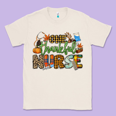 One Thankful Nurse Classic Tee Designed By Nancycooperartshop
