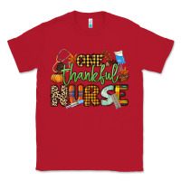 Red One thankful Nurse Classic Tee - NancyCooperArtShop