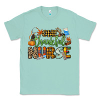 Seafoam One thankful Nurse Classic Tee - NancyCooperArtShop