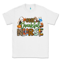 White One thankful Nurse Classic Tee - NancyCooperArtShop