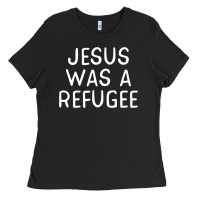 Black Jesus Was A Refugee-Fn0Nc Ladies Tee - trangStudio