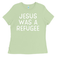 Matcha Jesus Was A Refugee-Fn0Nc Ladies Tee - trangStudio
