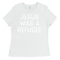 White Jesus Was A Refugee-Fn0Nc Ladies Tee - trangStudio