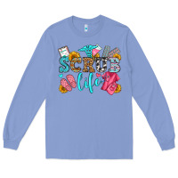 Colony Blue scrub life olivia Long Sleeve Tee - OliviaCreatesArt