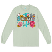 Matcha scrub life olivia Long Sleeve Tee - OliviaCreatesArt