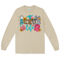 Mushroom scrub life olivia Long Sleeve Tee - OliviaCreatesArt