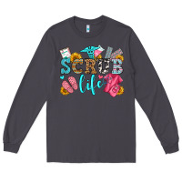 Smoke scrub life olivia Long Sleeve Tee - OliviaCreatesArt