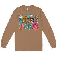Toasted Coconut scrub life olivia Long Sleeve Tee - OliviaCreatesArt