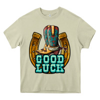 Mossy good luck Heavy Core Tee - JahusDesignShop