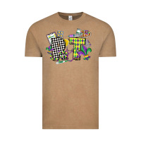 Vintage Coffee respiratory therapist mardi gras Vintage Tee - CowGirlArtShop