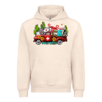 Sandshell cna nurse truck with cactus and sunflowers Urban Hoodie - AdoDesignShop