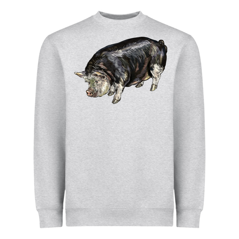 Poland China Pig Heavyweight Sweatshirt by LillyAllenDesigns | Teevron