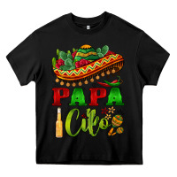 Black papa cito sombrero Heavy Core Tee - BarkalooDesign