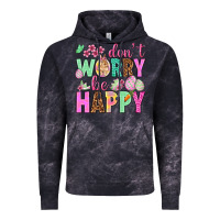 Cloud Black Don't worry be happy Easter Day Vintage Hoodie - HowdyJamesFarm