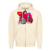 Sandshell happy valentines day Zipper Hoodie - SublimationCraftShop
