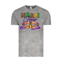 Cloud Rock happy mardi gras carnival mask Vintage Tee - Jasminsmagicworld
