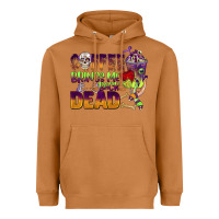 Meerkat coffee brings me back dead Heavyweight Hoodie - BarkalooDesign