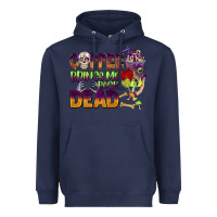 Navy coffee brings me back dead Heavyweight Hoodie - BarkalooDesign
